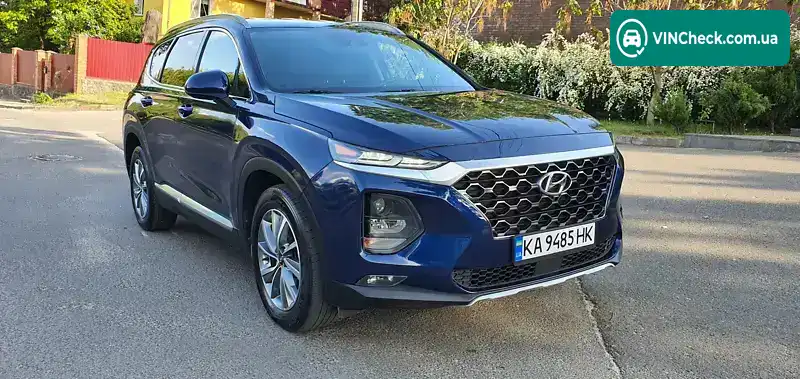 Hyundai Santa FE 2019, фото з оголошення 2 з 20, VIN 5NMS33AD1LH175283