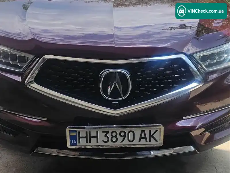 Acura MDX 2017, фото з оголошення 1 з 20, VIN 5FRYD4H84HB043678