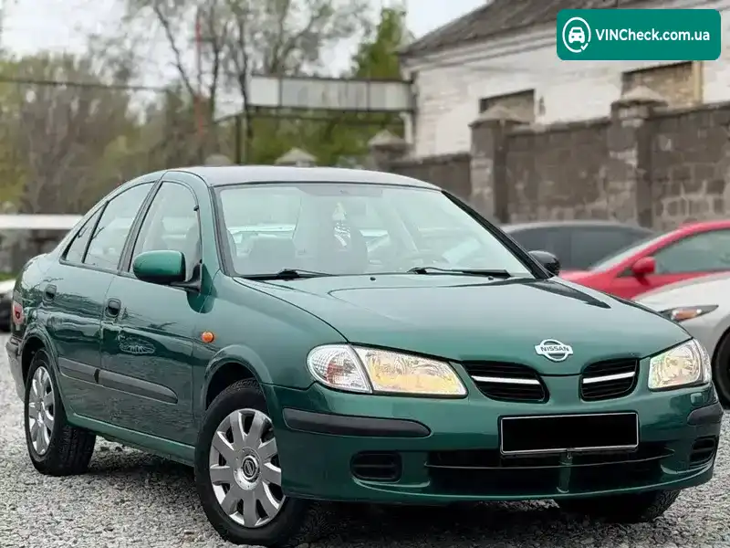 Nissan Almera 2002, фото з оголошення 1 з 19, VIN SJNBAAN16U0307947