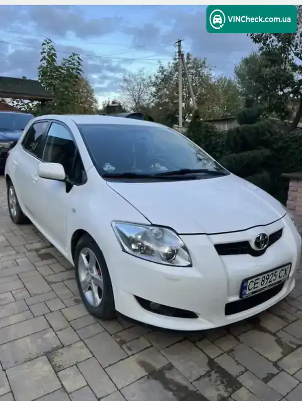 Toyota Auris 2007, фото з оголошення 1 з 9, VIN SB1KC56E40F024853