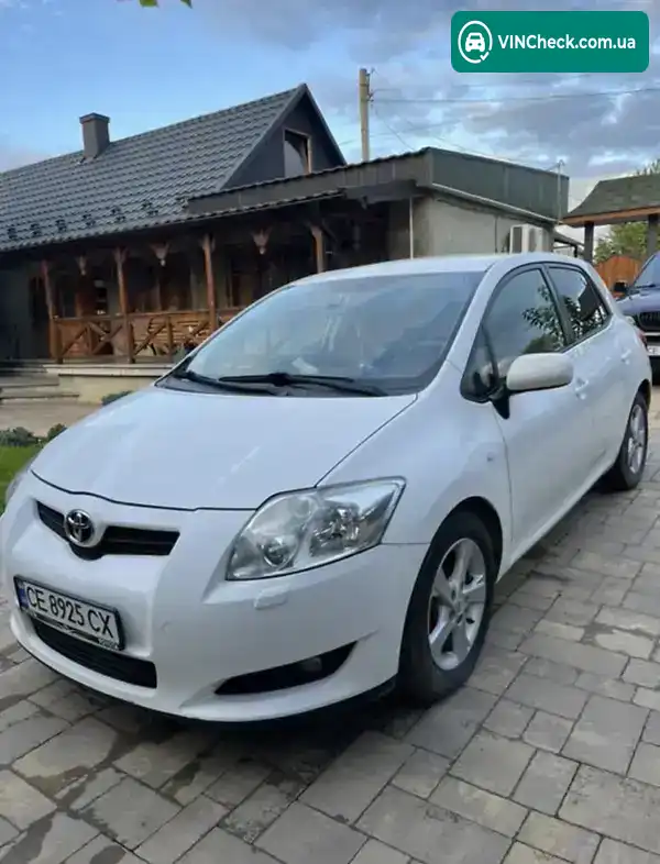 Toyota Auris 2007, фото з оголошення 2 з 9, VIN SB1KC56E40F024853