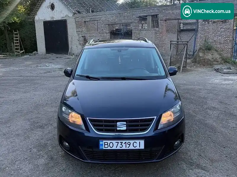 SEAT Alhambra 2012, фото з оголошення 1 з 12, VIN VSSZZZ7NZCV517111