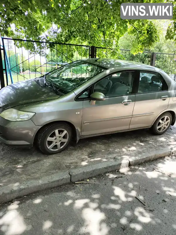 Honda City 2006, фото з оголошення 2 з 20, VIN NLAGE45506W052802