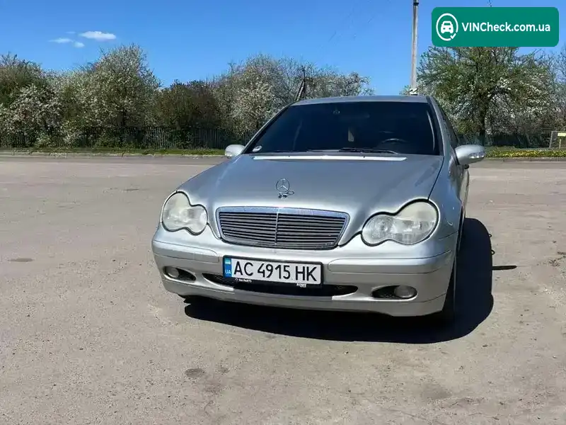 Mercedes-Benz C-Class 2003, фото з оголошення 1 з 15, VIN WDB2030461A595330