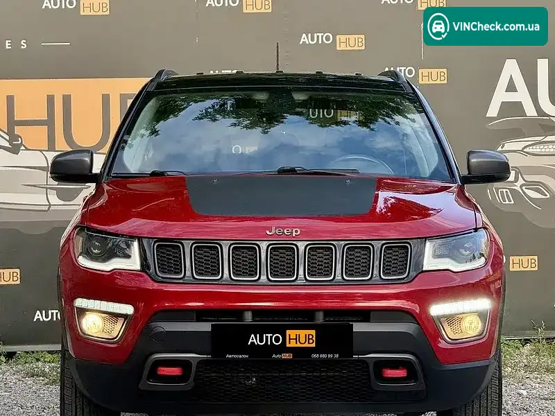 Jeep Compass 2017, фото з оголошення 2 з 20, VIN 3C4NJDDB6HT666283