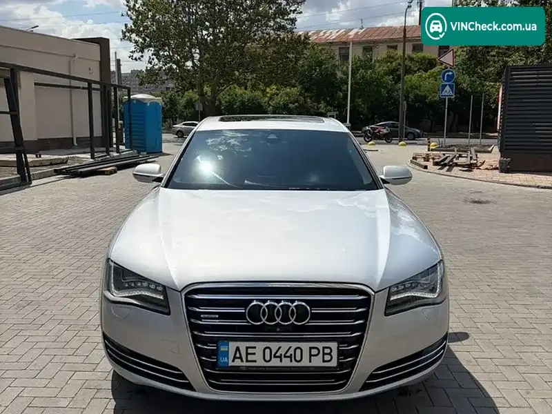 Audi A8 2012, фото з оголошення 2 з 20, VIN WAUZZZ4H4CN029992