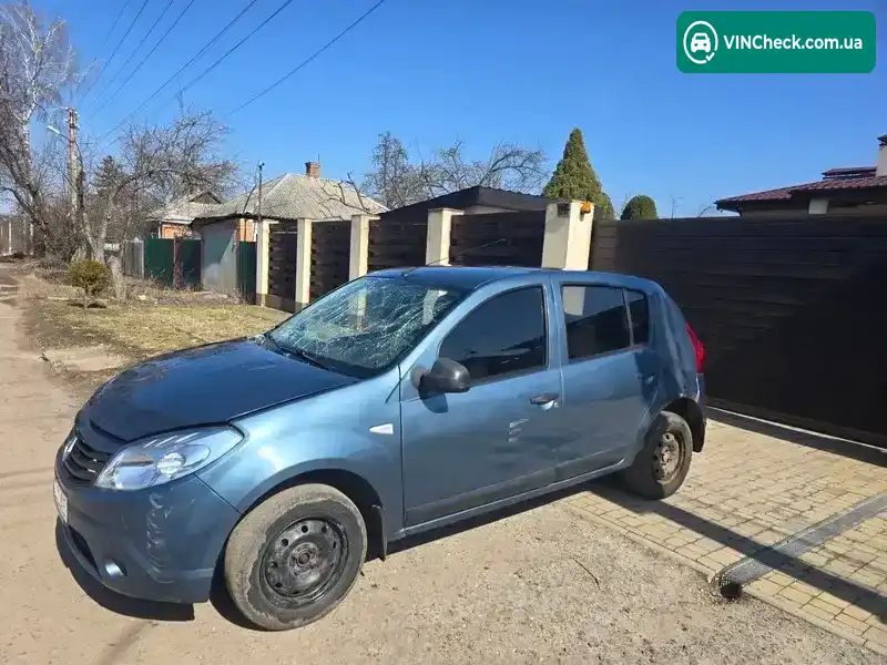 Renault Sandero 2011, фото з оголошення 1 з 21, VIN VF1BSRAAH45319664