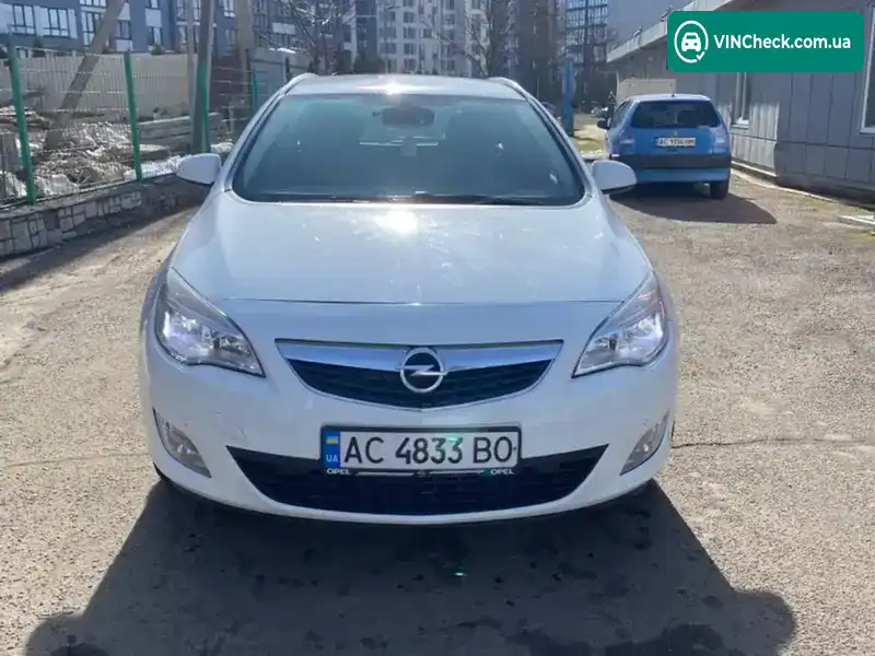 Opel Astra 2012, фото з оголошення 2 з 12, VIN W0LPE8EAXC8098961