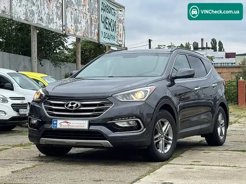 Hyundai Santa FE 2016, фото з оголошення 1 з 20, VIN 5XYZU3LB7HG387016