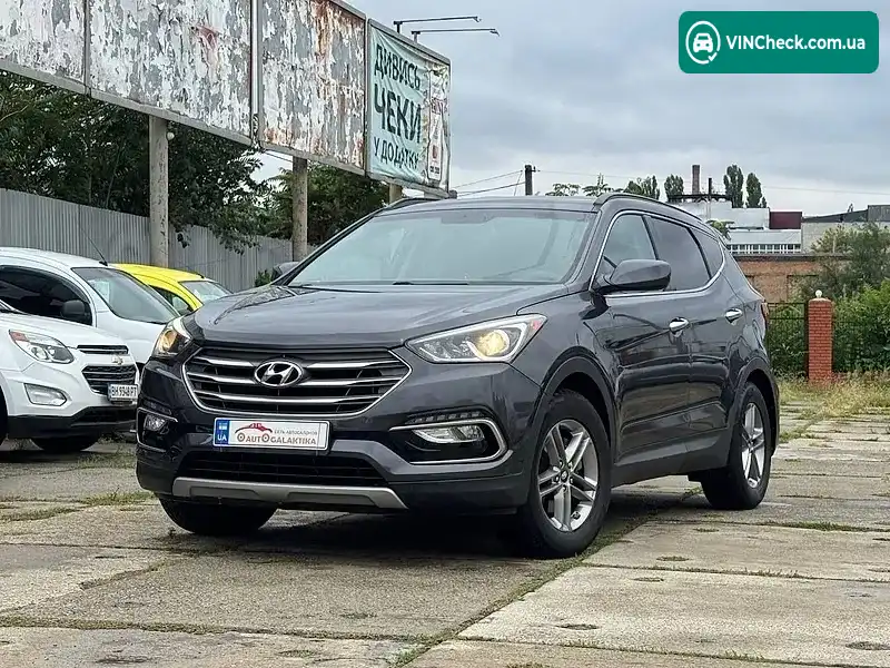 Hyundai Santa FE 2016, фото з оголошення 2 з 20, VIN 5XYZU3LB7HG387016