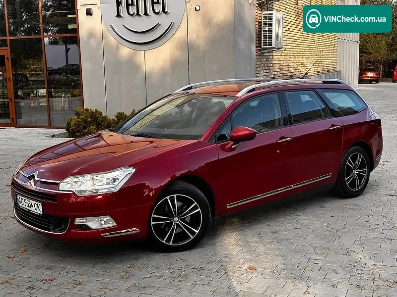 Citroen C5 2010, фото з оголошення 2 з 20, VIN VF7RWRHRJAL554499