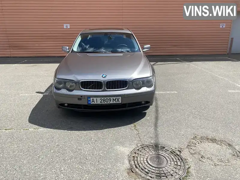 BMW 7 Series 2003, фото з оголошення 1 з 21, VIN WBAGM41090DS00826