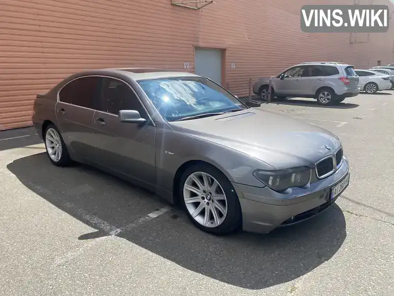BMW 7 Series 2003, фото з оголошення 2 з 21, VIN WBAGM41090DS00826