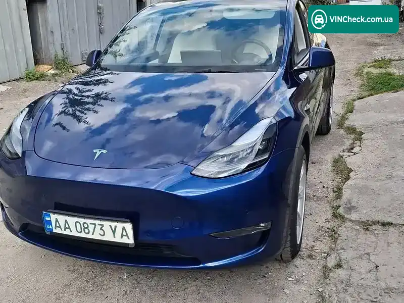 Tesla Model Y 2021, фото з оголошення 1 з 12, VIN 5YJYGAEE7MF130762