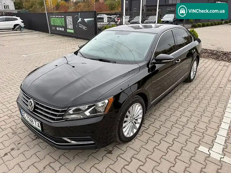 Volkswagen Passat 2016, фото з оголошення 1 з 20, VIN 1VWBT7A34GC029881