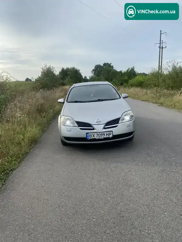 Nissan Primera 2002, фото з оголошення 1 з 14, VIN SJNFBAP12U0069249