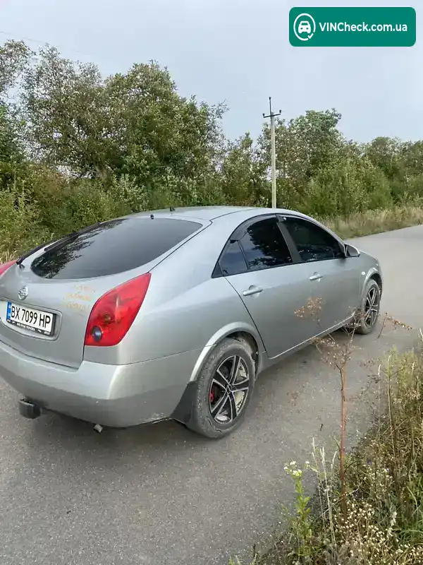 Nissan Primera 2002, фото з оголошення 2 з 14, VIN SJNFBAP12U0069249