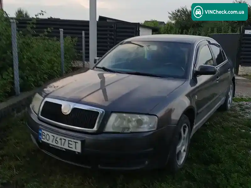 Skoda Superb 2006, фото з оголошення 1 з 3, VIN TMBDL23U06B048078
