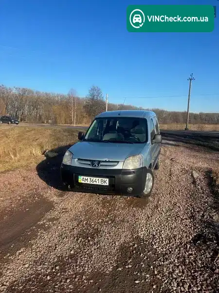 Peugeot Partner 2007, фото з оголошення 1 з 5, VIN VF3GB9HXC96284185