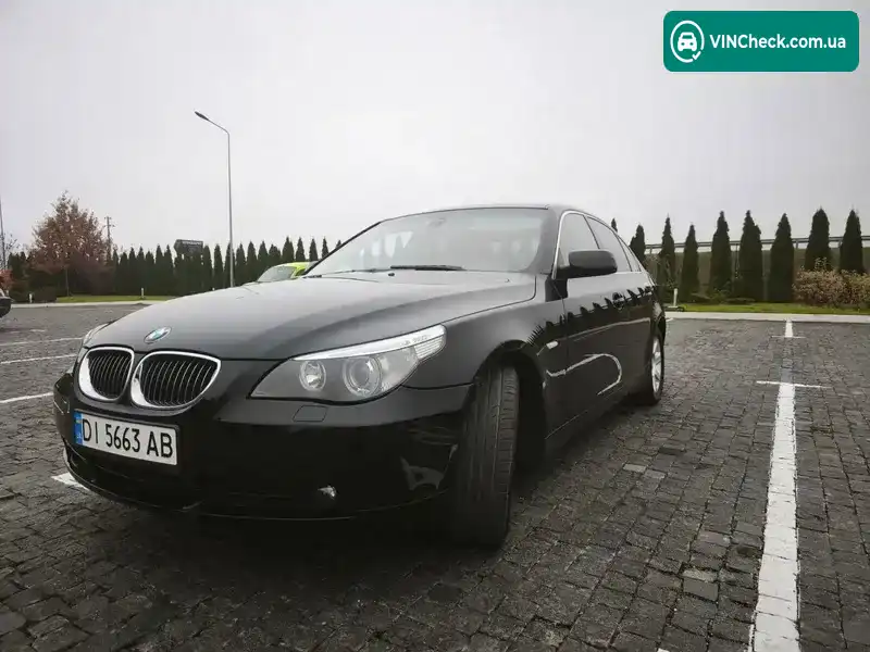 BMW 5 Series 2006, фото з оголошення 1 з 17, VIN WBANE31060B955457