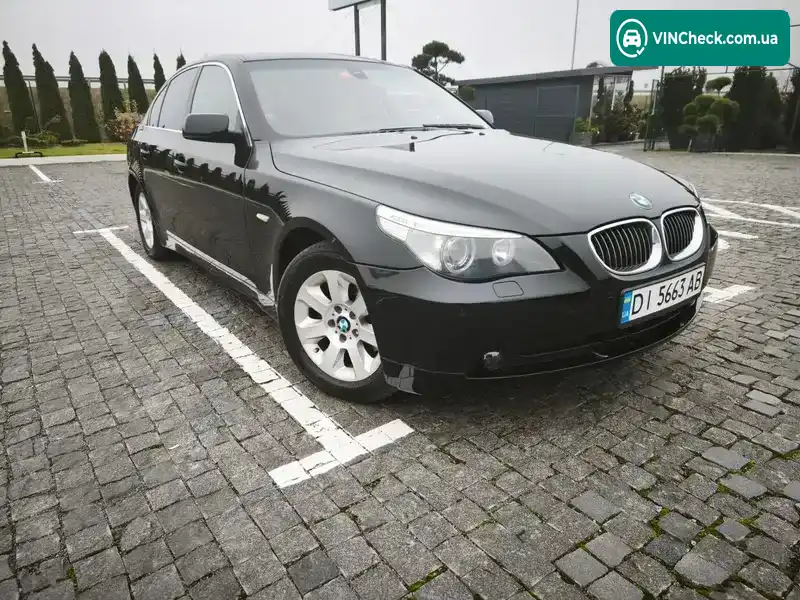 BMW 5 Series 2006, фото з оголошення 2 з 17, VIN WBANE31060B955457