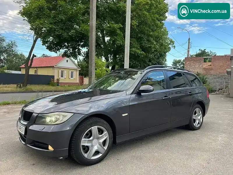 BMW 3 Series 2007, фото з оголошення 2 з 20, VIN WBAVR51060K029835