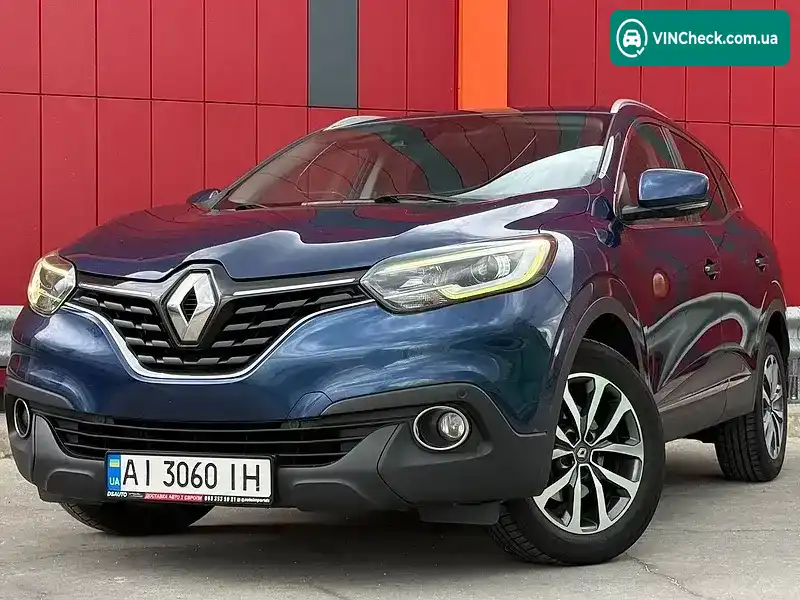 Renault Kadjar 2016, фото з оголошення 1 з 21, VIN VF1RFE00255037711