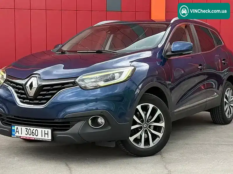 Renault Kadjar 2016, фото з оголошення 2 з 21, VIN VF1RFE00255037711