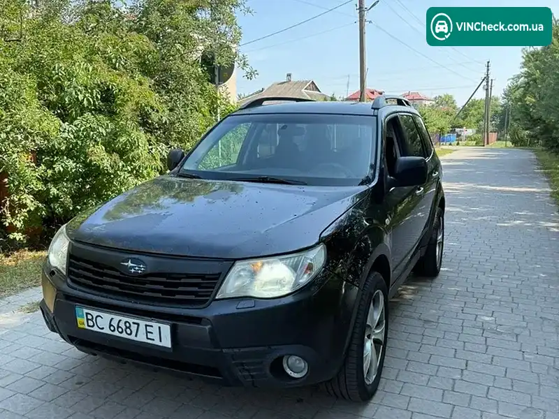 Subaru Forester 2008, фото з оголошення 1 з 10, VIN JF1SH5LW49G002640