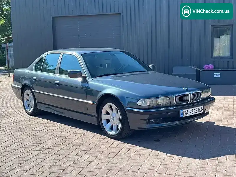 BMW 7 Series 2000, фото з оголошення 1 з 20, VIN WBAGE61030DN40482