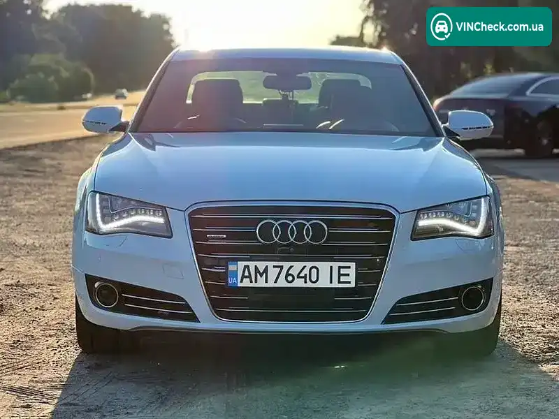 Audi A8 2013, фото з оголошення 1 з 20, VIN WAUAGAFD1EN009698