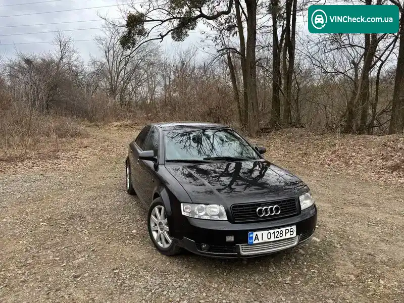 Audi A4 2003, фото з оголошення 1 з 10, VIN WAUZZZ8E83A380461