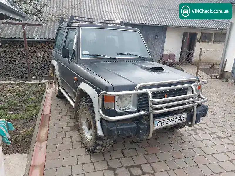 Mitsubishi Pajero 1984, фото з оголошення 1 з 3, VIN JMBL043GVDY407514