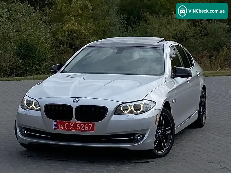 BMW 5 Series 2013, фото з оголошення 2 з 20, VIN WBAXH5C59DD107667