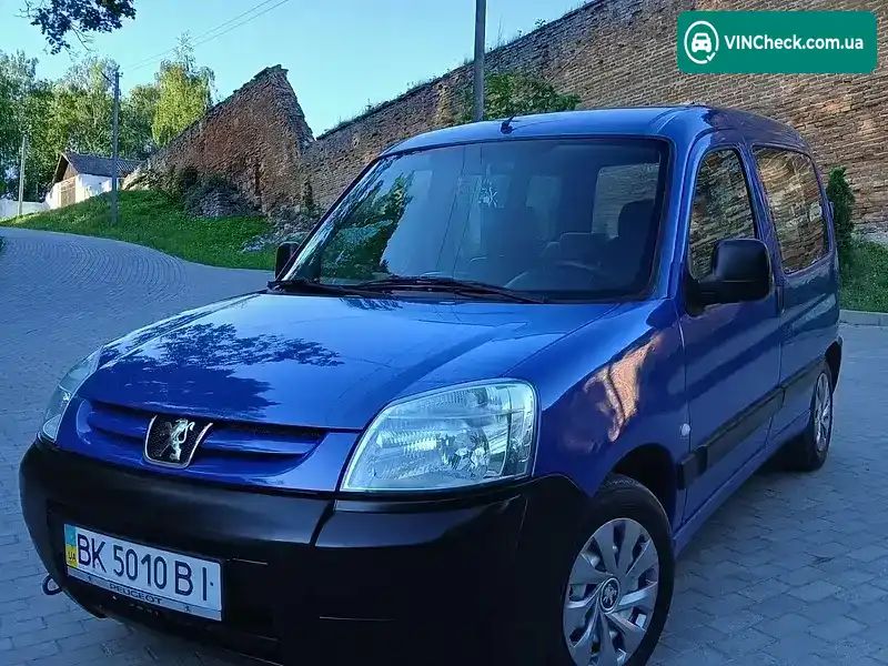 Peugeot Partner 2003, фото з оголошення 1 з 18, VIN VF3GBWJYB96062397