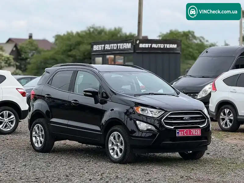 Ford EcoSport 2019, фото з оголошення 1 з 20, VIN MAJ6S3GL0LC317968