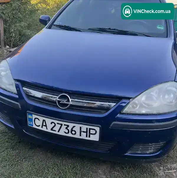 Opel Corsa 2004, фото з оголошення 1 з 7, VIN W0L0XCF6854137047