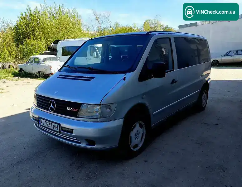 Mercedes-Benz Vito 2003, фото з оголошення 2 з 20, VIN VSA63809413360999