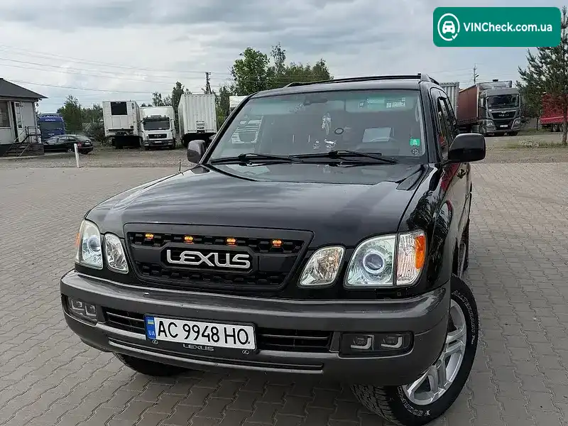 Lexus LX 2004, фото з оголошення 2 з 10, VIN JTJHT00W253550219