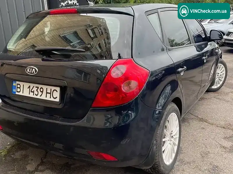 Kia Ceed 2007, фото з оголошення 2 з 8, VIN Y6LFF24228L001506