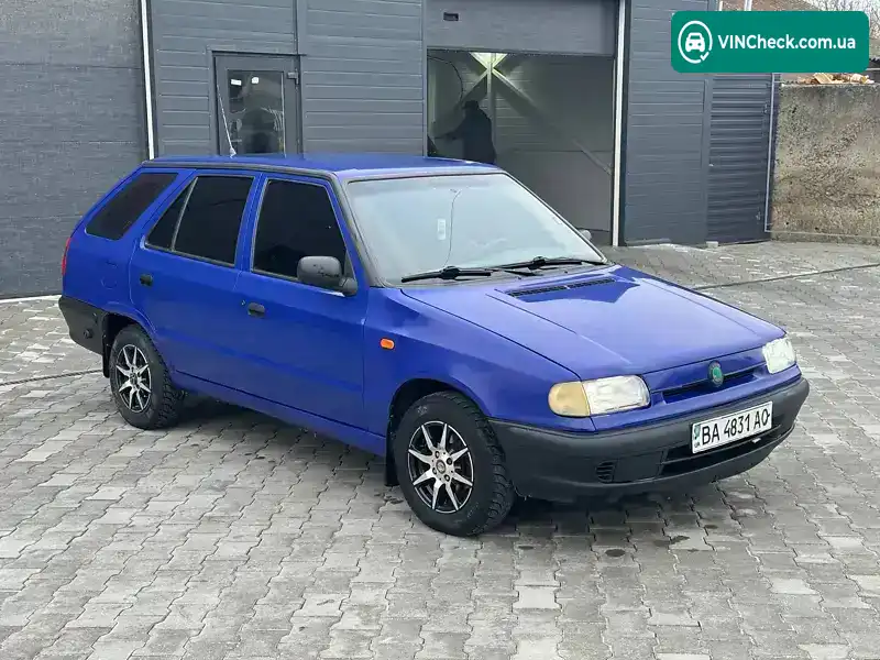 Skoda Felicia 1997, фото з оголошення 1 з 17, VIN TMBEEA653W0730619