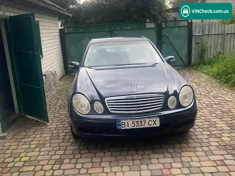 Mercedes-Benz E-Class 2003, фото з оголошення 1 з 8, VIN WDB2110061A438299