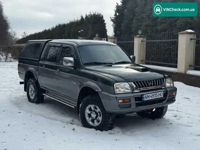 Mitsubishi L 200 1998, фото з оголошення 1 з 20, VIN MMBJNK740XD011398