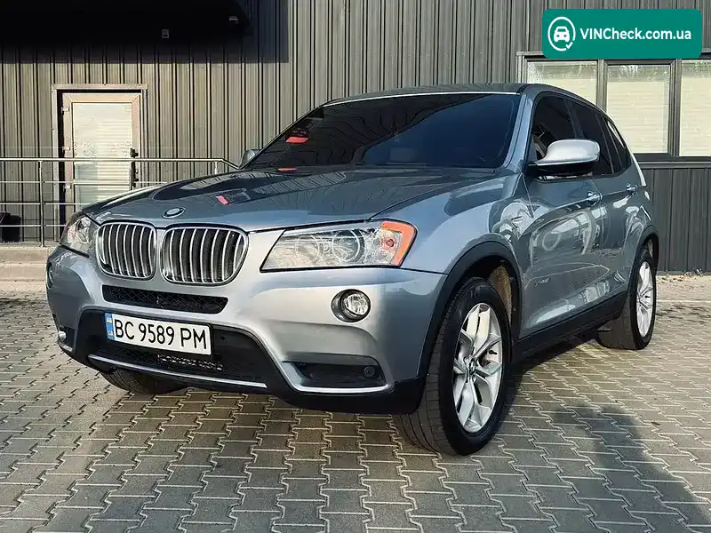 BMW X3 2012, фото з оголошення 1 з 15, VIN 5UXWX9C53D0A29176