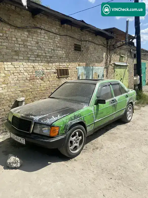Mercedes-Benz 190 1985, фото з оголошення 1 з 7, VIN WDB2010241F067535