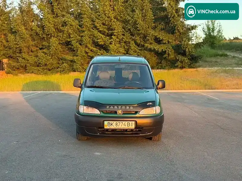 Peugeot Partner 1998, фото з оголошення 2 з 16, VIN VF35CWJZE60138432