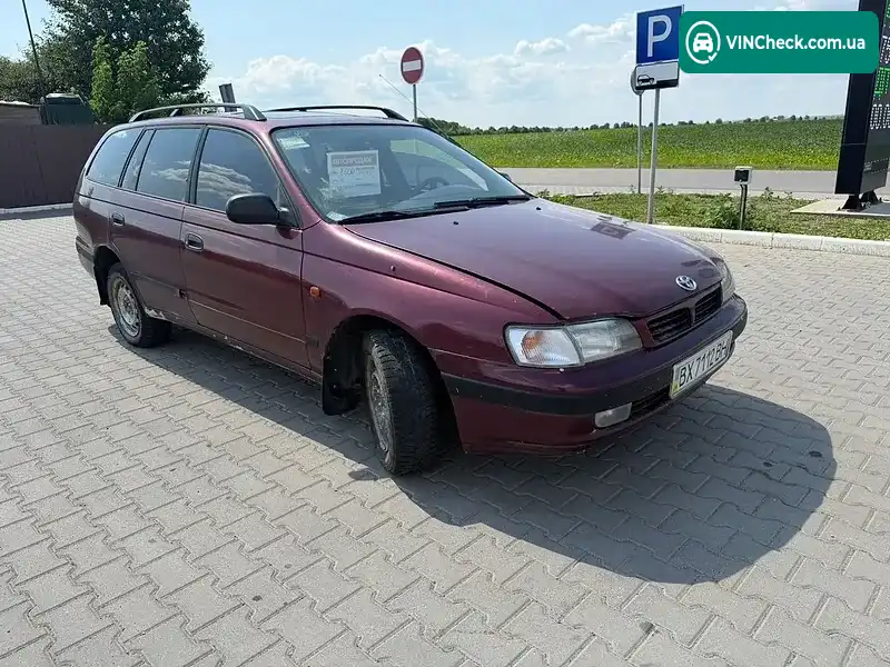 Toyota Carina 1996, фото з оголошення 1 з 7, VIN SB172ABK00E175395