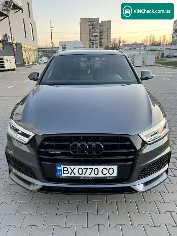 Audi Q3 2017, фото з оголошення 1 з 20, VIN WA1JCCFS1JR014664