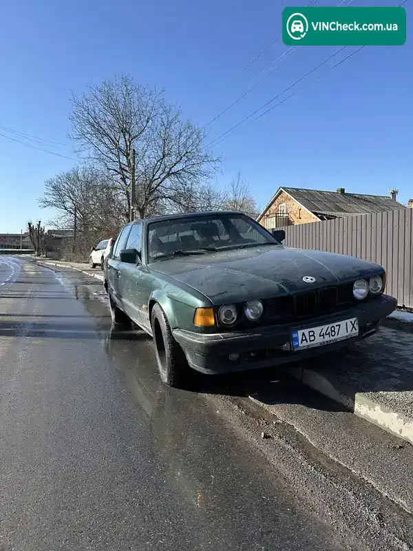 BMW 7 Series 1988, фото з оголошення 1 з 10, VIN WBAGA710203652536