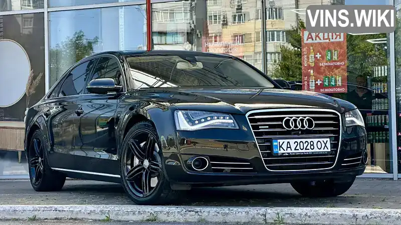Audi A8 2013, фото з оголошення 1 з 21, VIN WAUZZZ4H0DN036925
